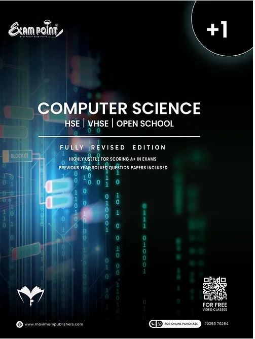 Plus One Computer Science Kerala Syllabus ( HSE , VHSE ,OPEN SCHOOL )
